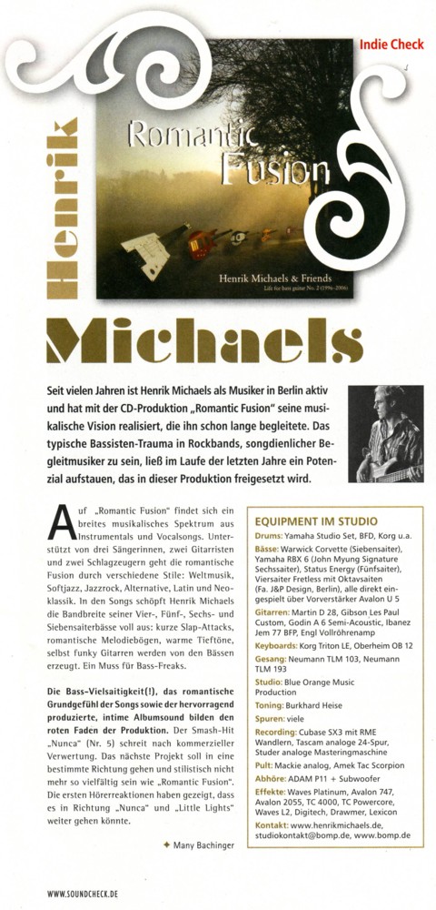 Artikel Soundcheck